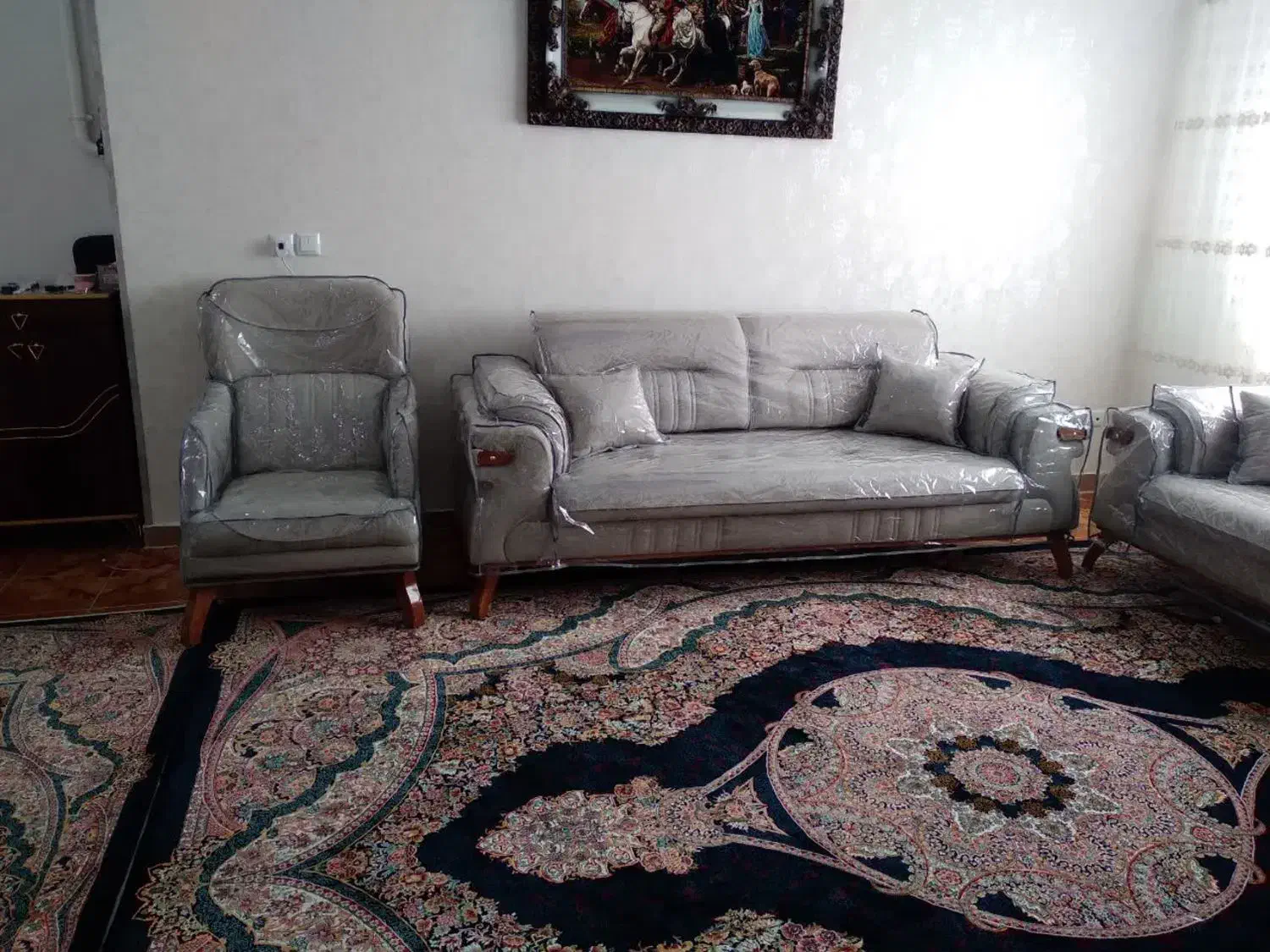 کاورپلاستیکی،مطلسه،پارچه ی|مبلمان خانگی و میز عسلی|قم, باغ شازده|دیوار