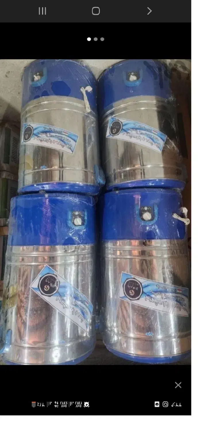 ماشین لباسشویی سطلی سمساری بزرگ سارانی|ماشین لباسشویی و خشککن لباس|زابل, |دیوار