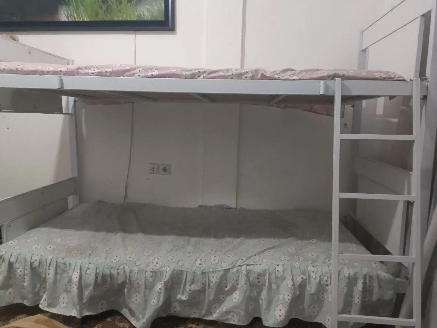 تخت فلزی سالم دو طبقه|تخت و سرویس خواب|مشهد, امیریه|دیوار