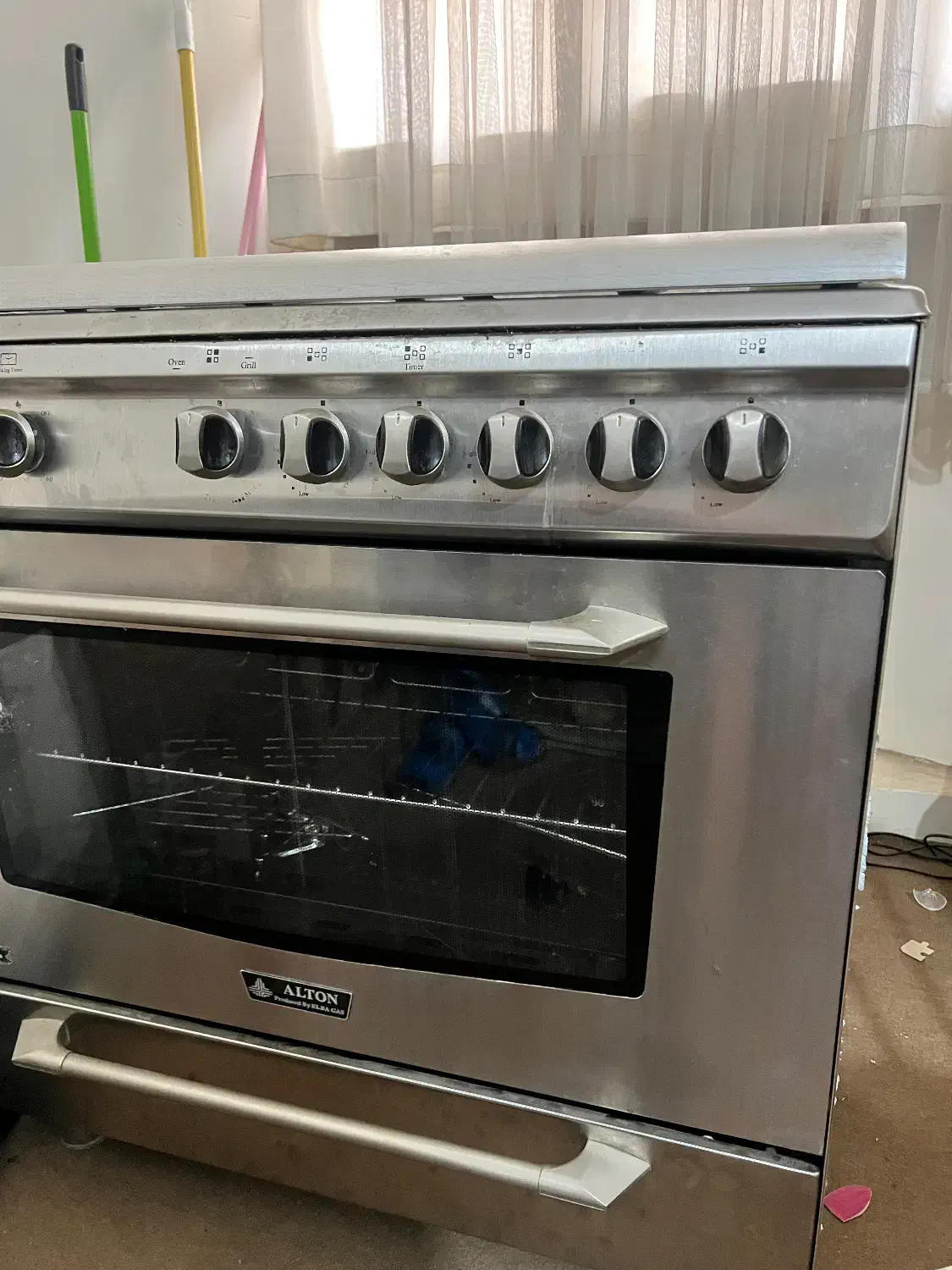 اجاق گاز ۵ شعله فردار|اجاق گاز و لوازم برقی پختوپز|همدان, |دیوار