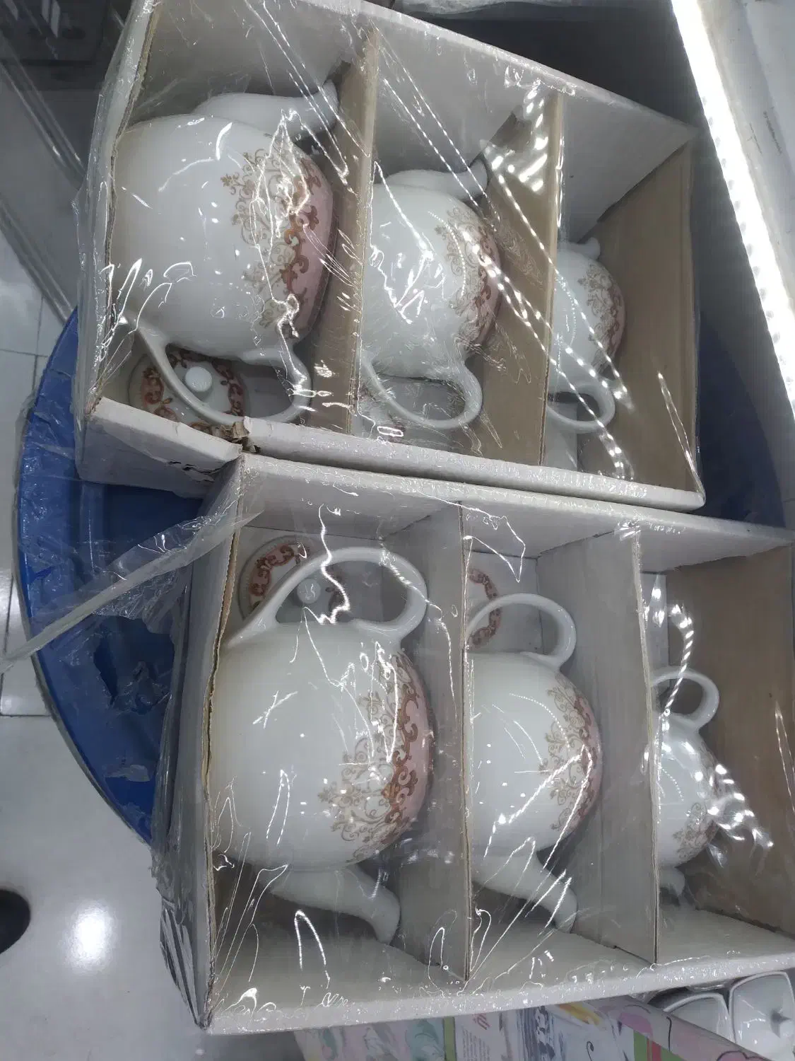 دریای فلاکس. قوری. دله قهوه سینی پذیرایی|سایر لوازم برقی|اهواز, کمپلو جنوبی|دیوار