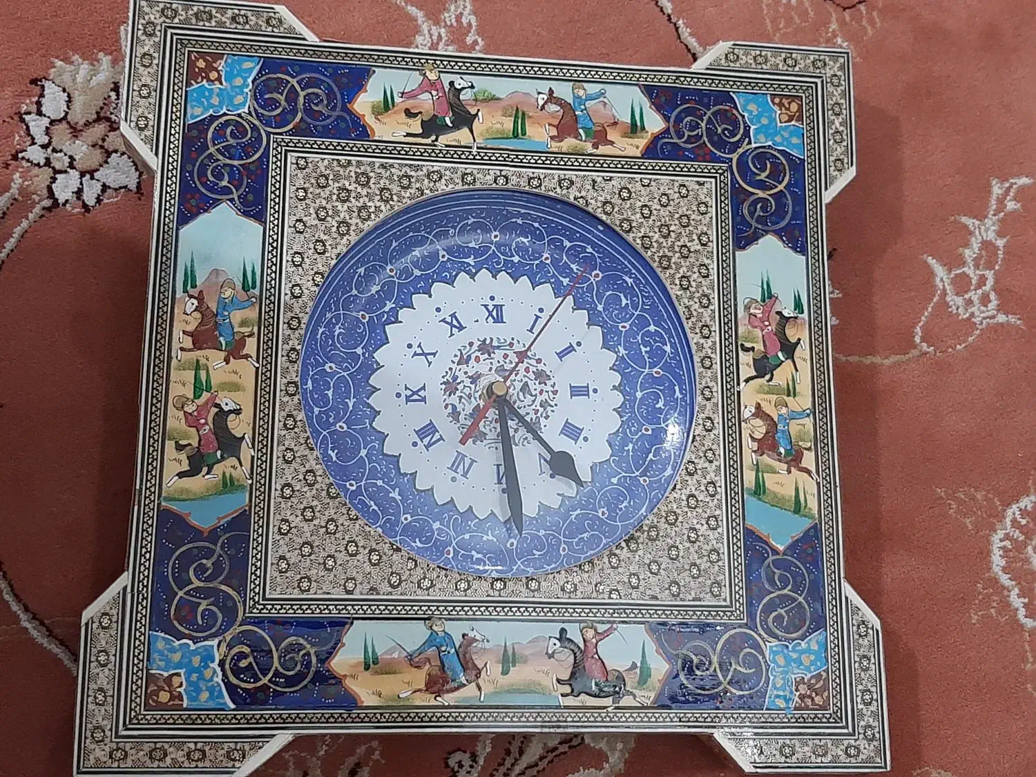 ساعت قلم کاری اصفهان|ساعت دیواری و تزئینی|تبریز, |دیوار