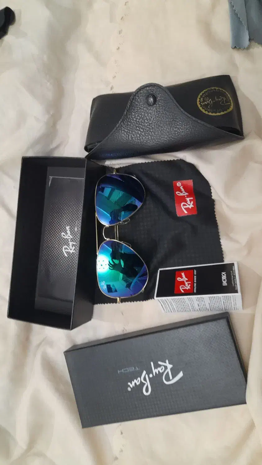 عینک ریبن اصل اصل ایتالیا اک|زیورآلات و اکسسوری|قرچک, مهدیه|دیوار