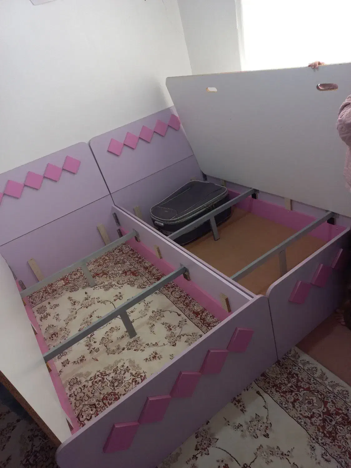 تخت خواب نوجوان|تخت و سرویس خواب|جوانرود, |دیوار