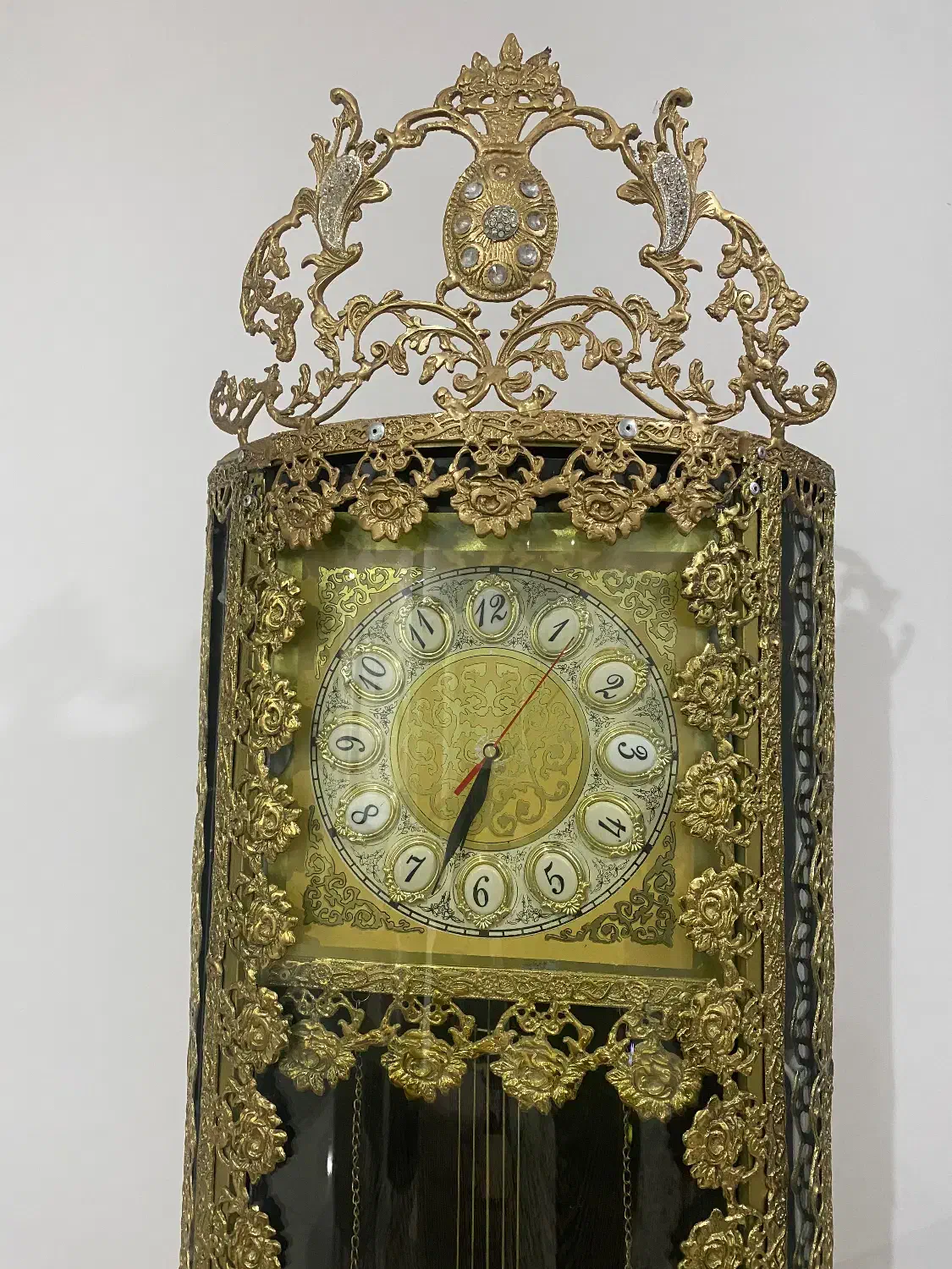 ساعت ایستاده برنج|ساعت دیواری و تزئینی|قائن, |دیوار