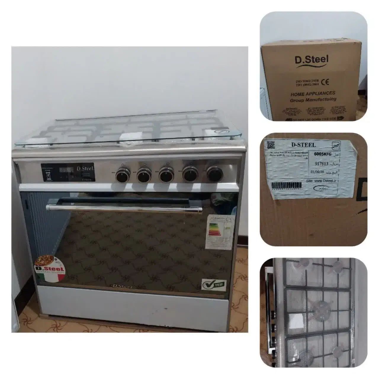 اجاق گاز دی استیل|اجاق گاز و لوازم برقی پختوپز|شریفآباد, |دیوار