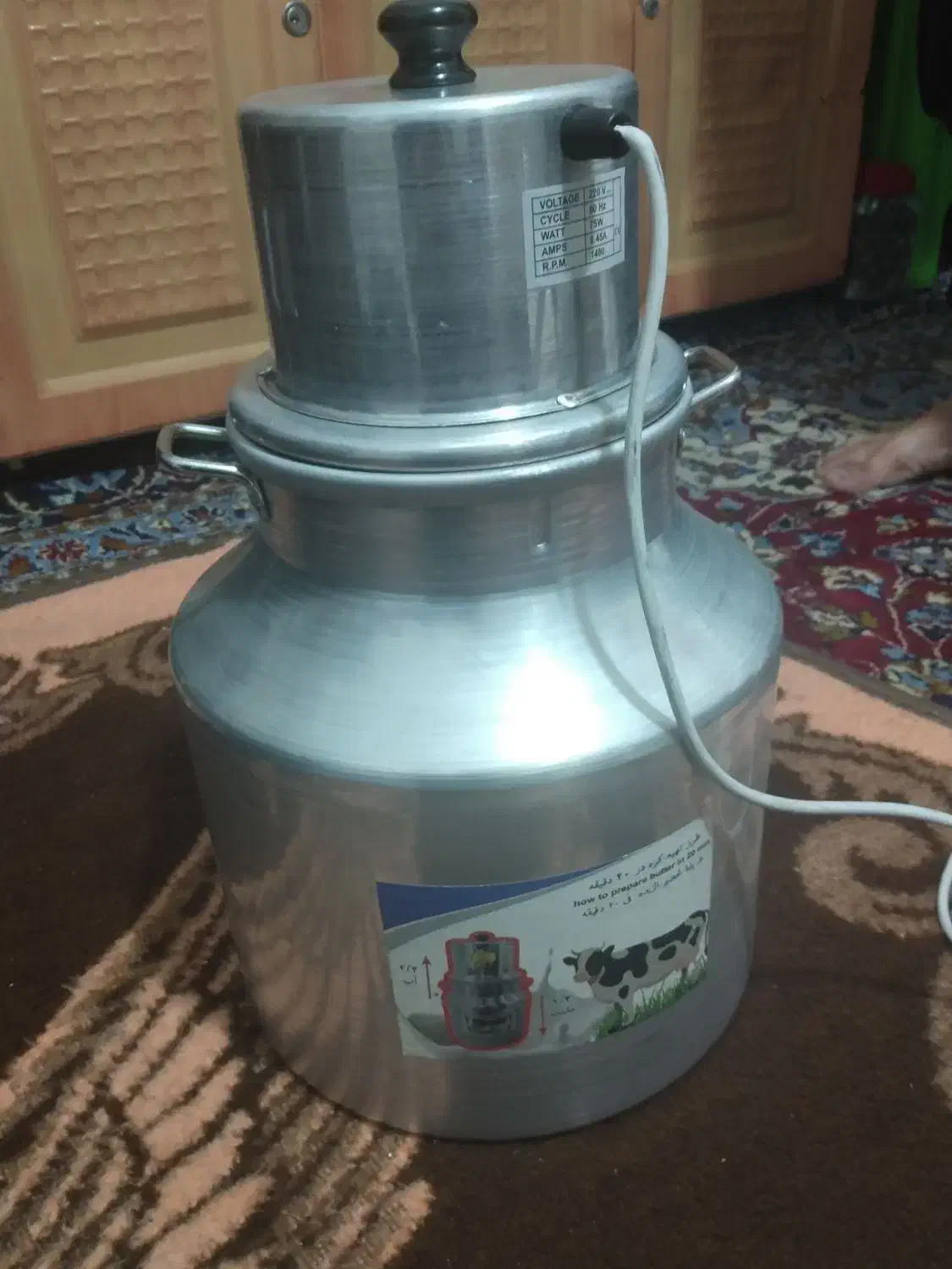 مشکه برقی در حد نو به شرط کار ۱۲|سایر لوازم برقی|کوهدشت, |دیوار