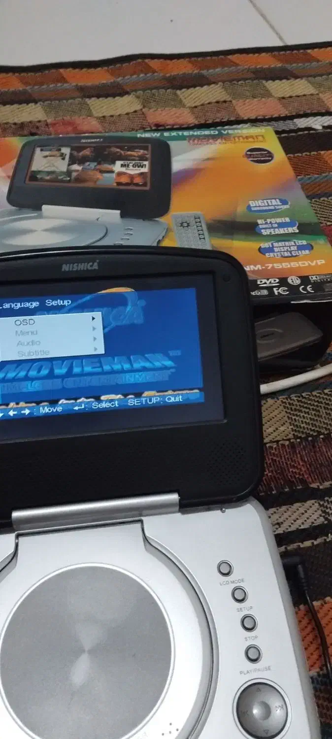 دستگاه پخش سیم دی ودی وی دی وانتقال|پخش‌کننده DVD و ویدیو|رشت, نظری|دیوار