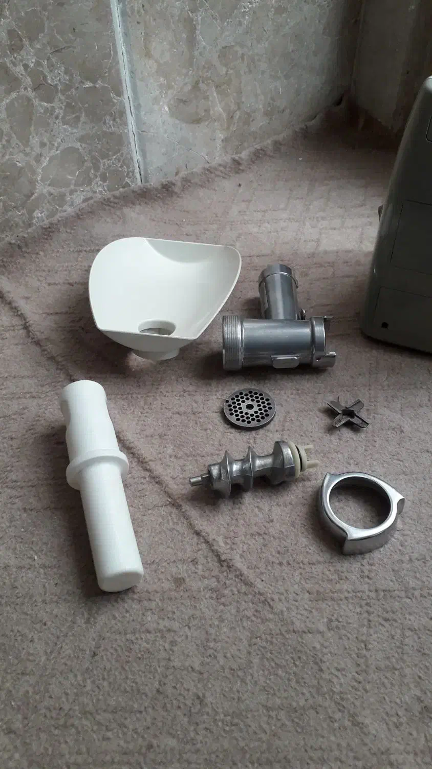 چرخ گوشت پارس خزر در حد نو در حد تست استفاده شده|خردکن، آسیاب، غذاساز|مشهد, شهرک شهید باهنر|دیوار