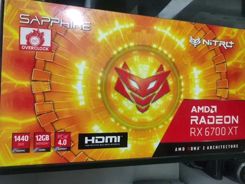 rx 6700xt 12g  aspphire nitro pluse|قطعات و لوازم جانبی رایانه|جویبار, |دیوار