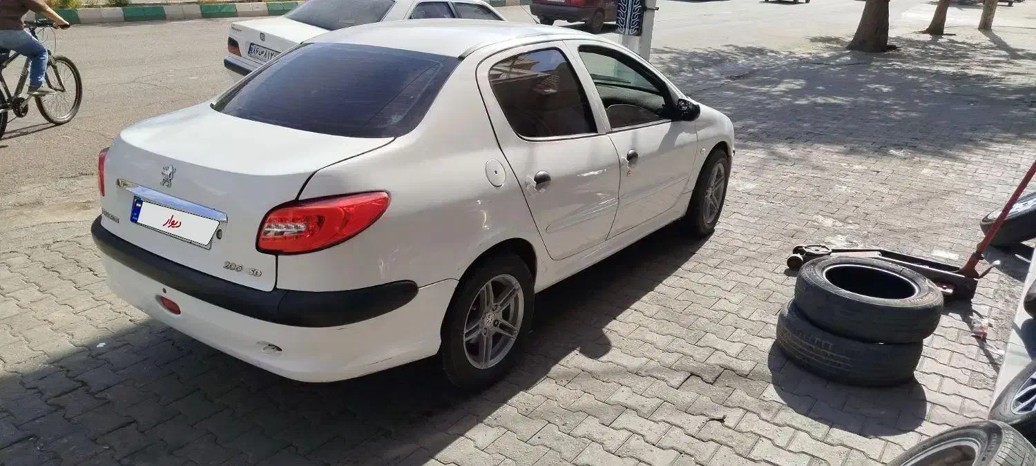 206sd|خودرو سواری و وانت|مهاباد (آذربایجان غربی), |دیوار