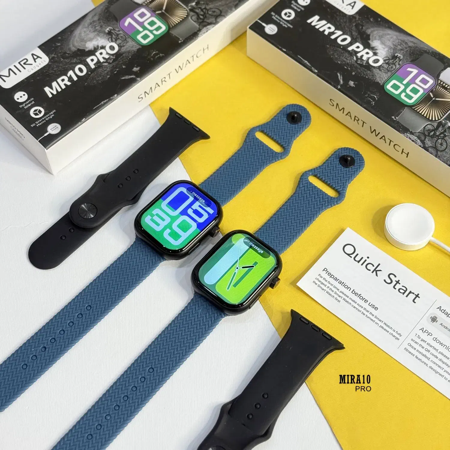 ساعت هوشمند mira9promax گارانتی امارات|لوازم جانبی موبایل و تبلت|مشهد, طلاب|دیوار