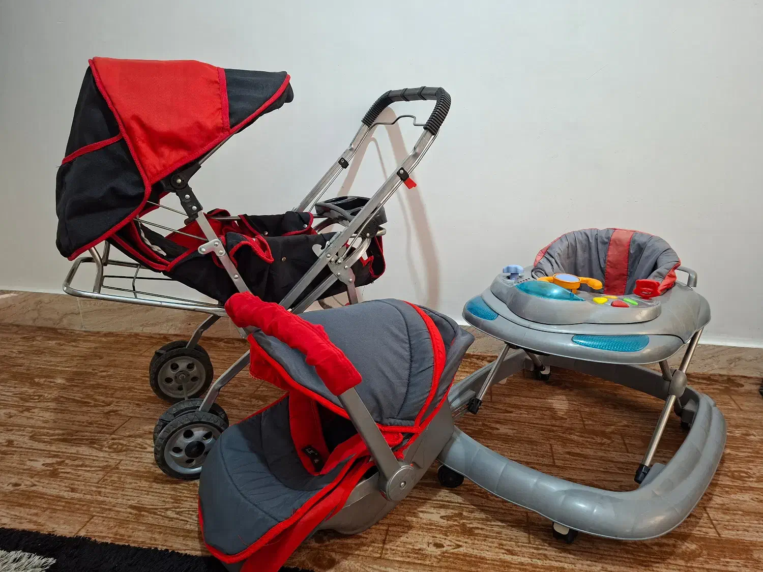 کالسکه و روروک ست کامل|کالسکه و لوازم جانبی|مراغه, |دیوار