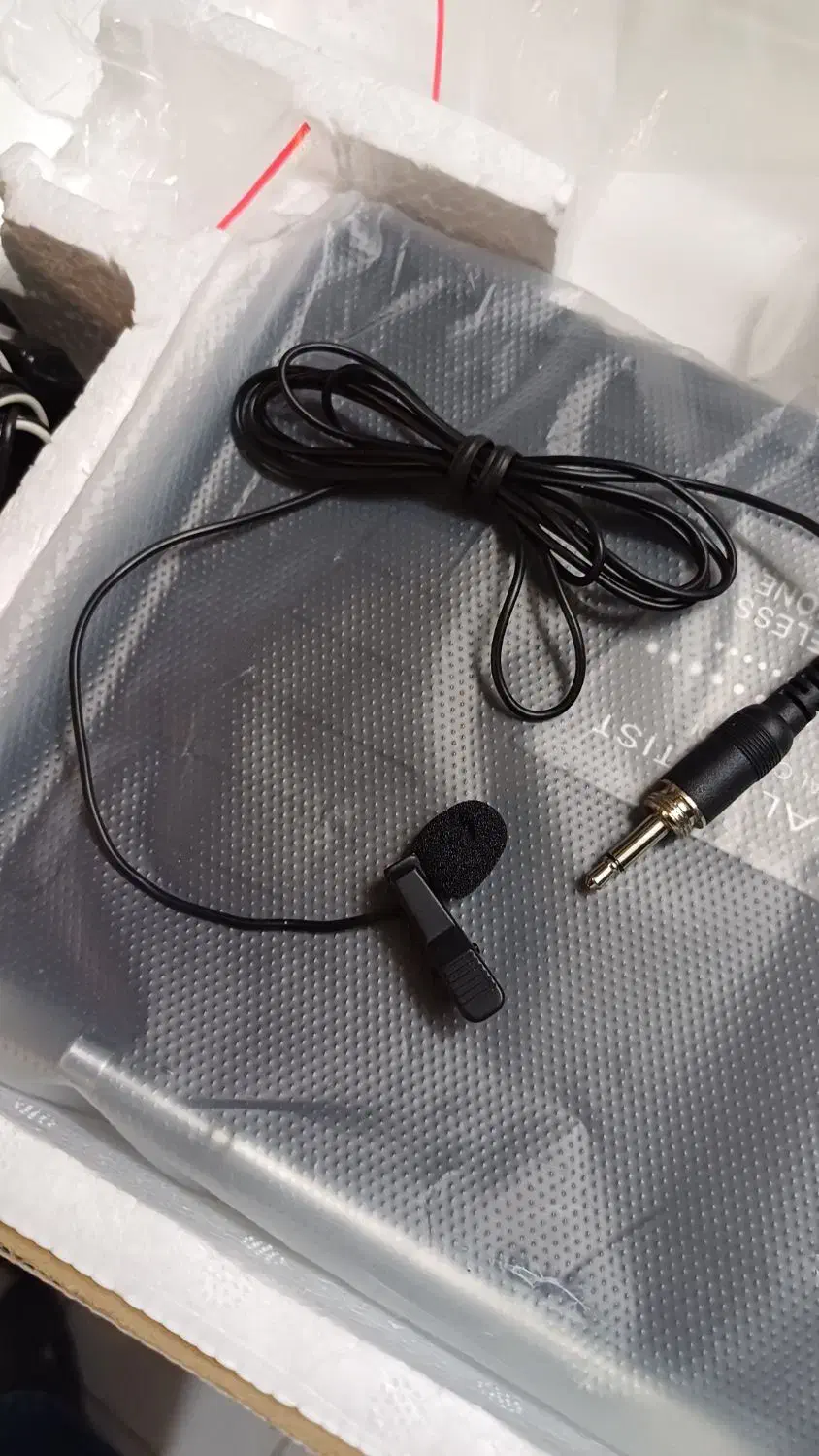 میکروفن بی سیم دو دسته دستی و یقه ای|صوتی و تصویری|پیشوا, |دیوار