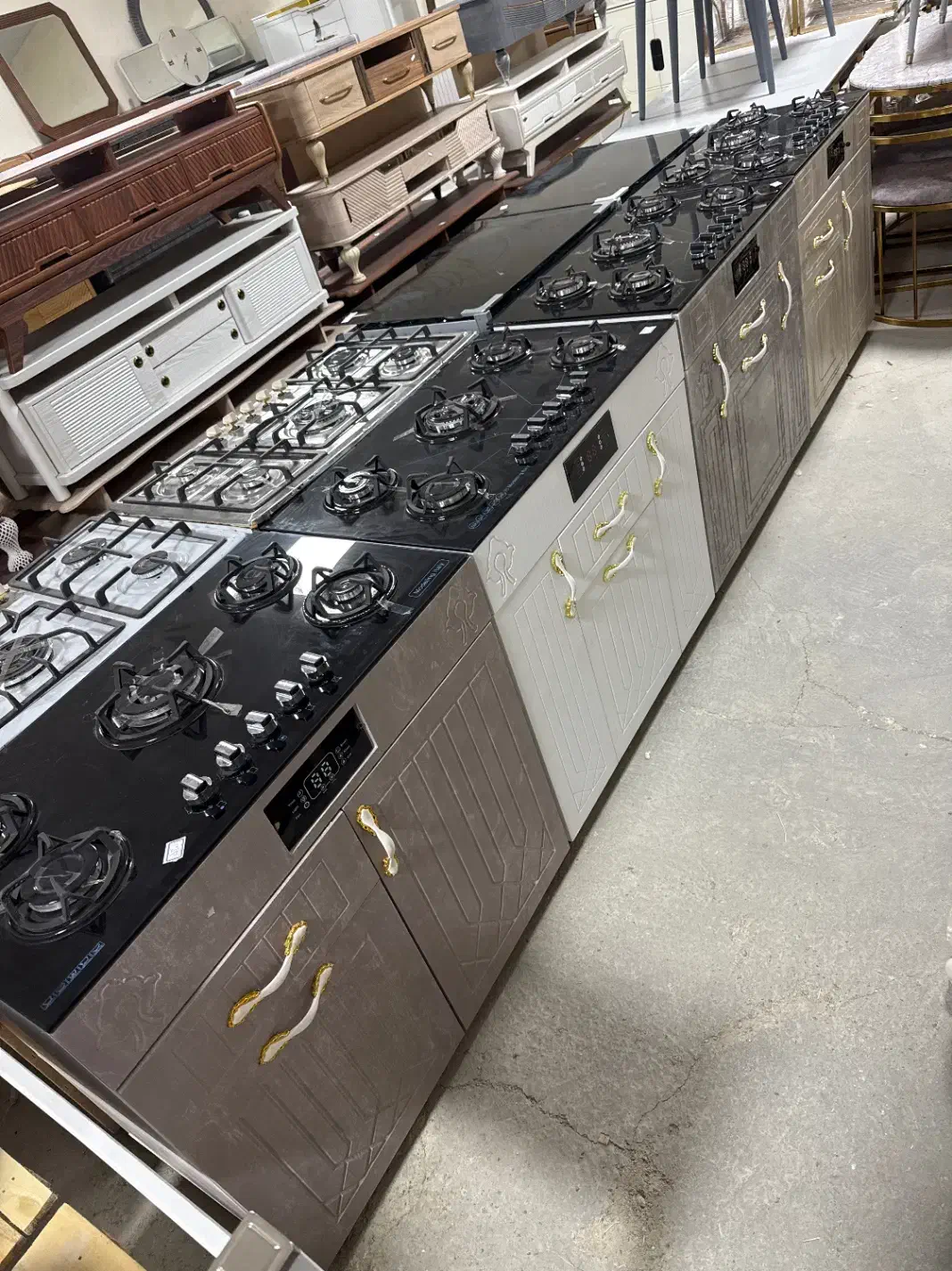 عمده خرده اجاق گاز طرح فر کابینتی رویه شیشه استیل|اجاق گاز و لوازم برقی پختوپز|ارومیه, |دیوار