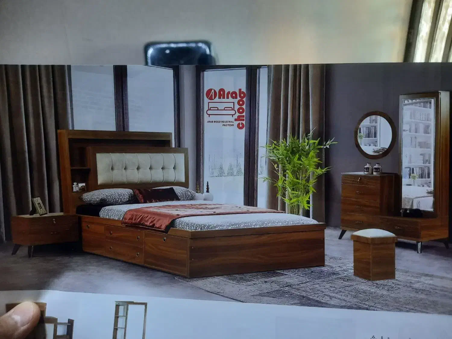 سرویس خواب 5889امیرعل|تخت و سرویس خواب|سمنان, |دیوار