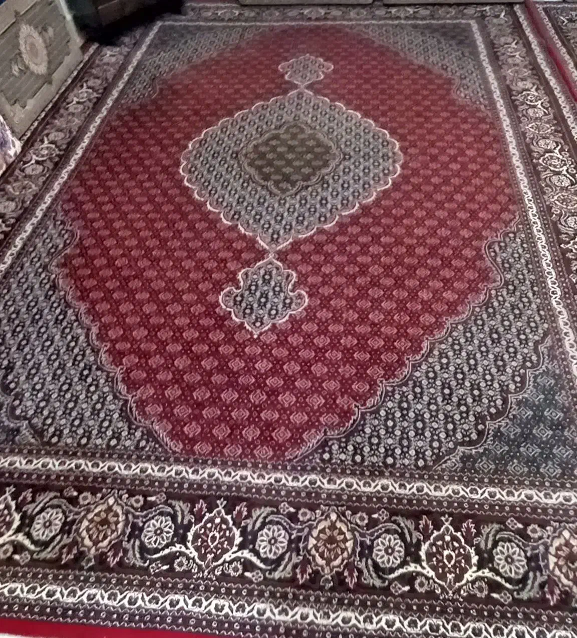 ۲ تخته فرش ۱۲ متری|فرش|سنقر, |دیوار