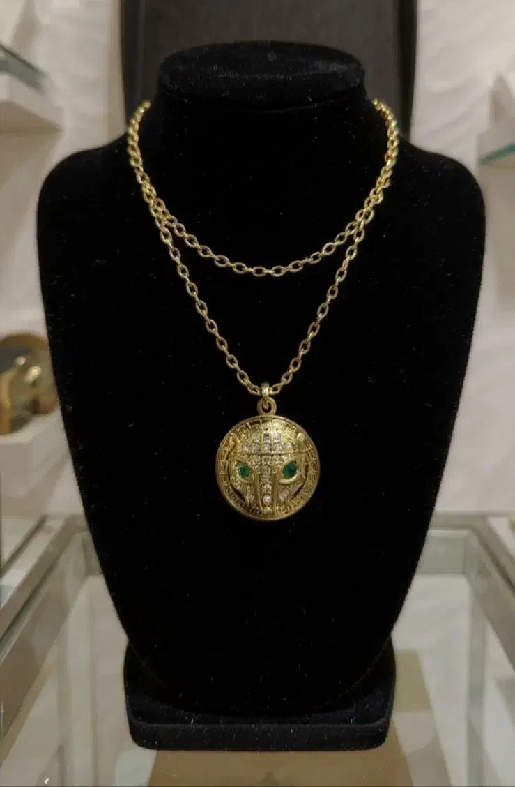 پلاک پنتر ورساچه طلا کادویی|جواهرات|شاهینشهر, سعدی شمالی|دیوار