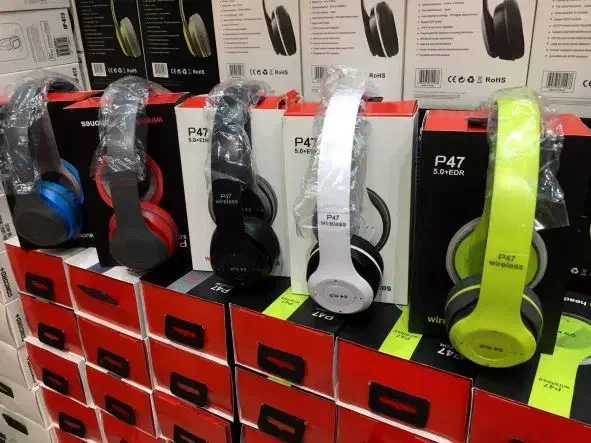 هدفون p47 پک ده عددی رنگ بندی میکس|لوازم جانبی موبایل و تبلت|مشهد, شهید قربانی|دیوار