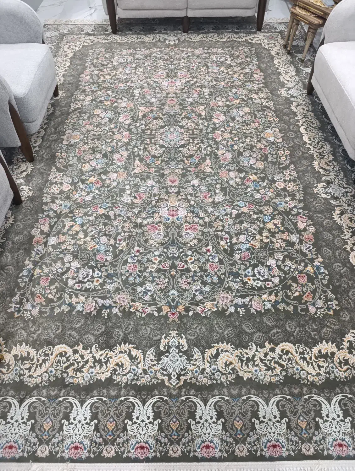 فرش 9متری طوسی|فرش|رشت, صفاری|دیوار