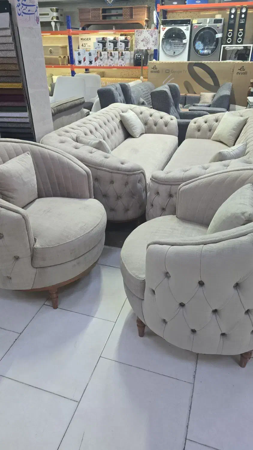 تعویض مبل نو با مبل دست دوم|مبلمان خانگی و میز عسلی|بندر ماهشهر, |دیوار