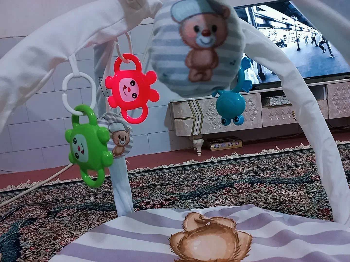 تشک بازی و پشه بند|اسباب و اثاث بچه|اردکان, |دیوار