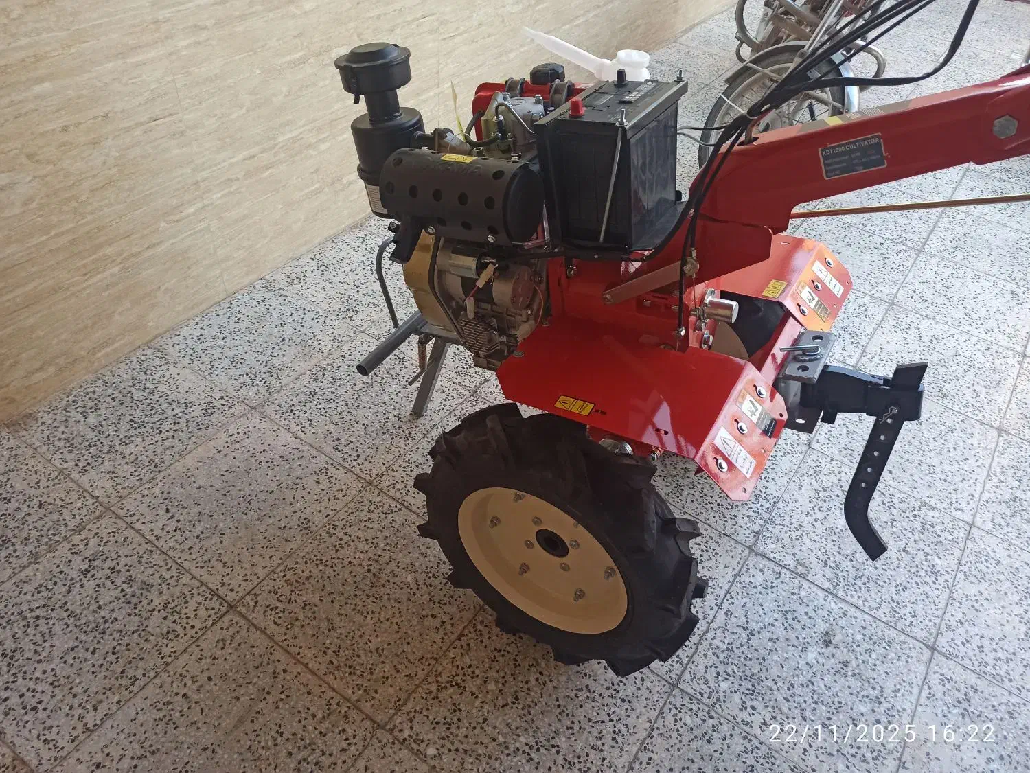 تیلر 12اسب کاما کاما اورجینال|ماشینآلات صنعتی|جعفرآباد, |دیوار