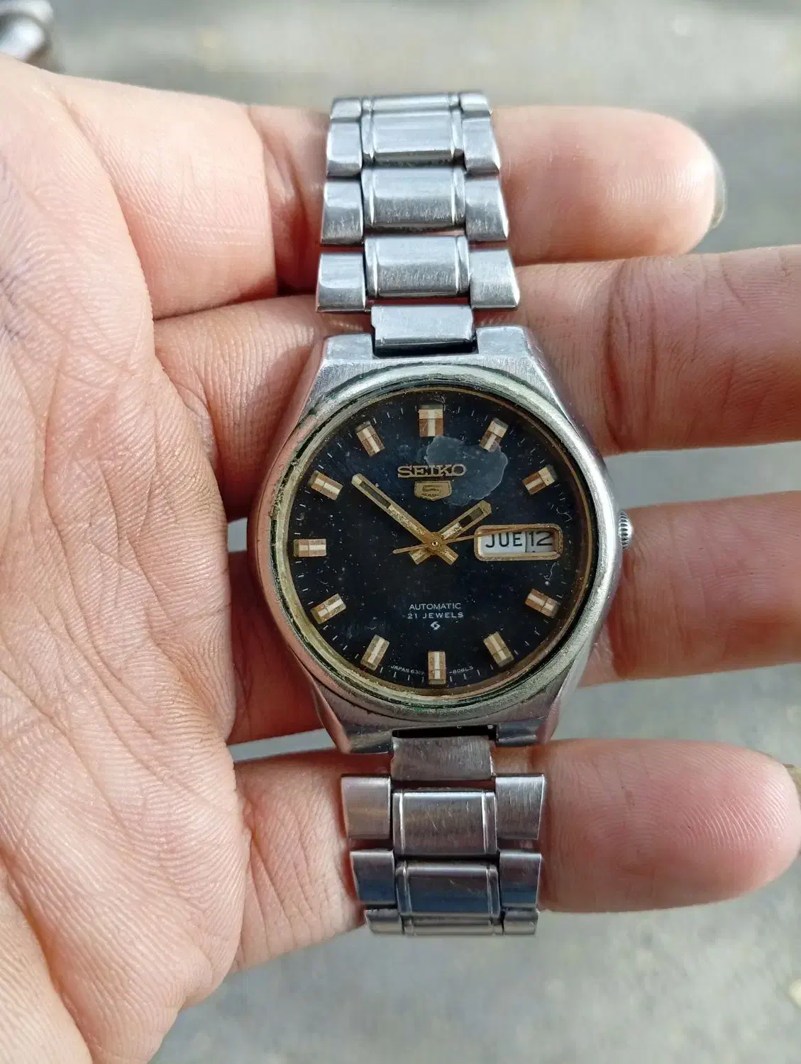 سا.عت سیکو 5 عتیقه ژاپن اصل|ساعت|تبریز, |دیوار