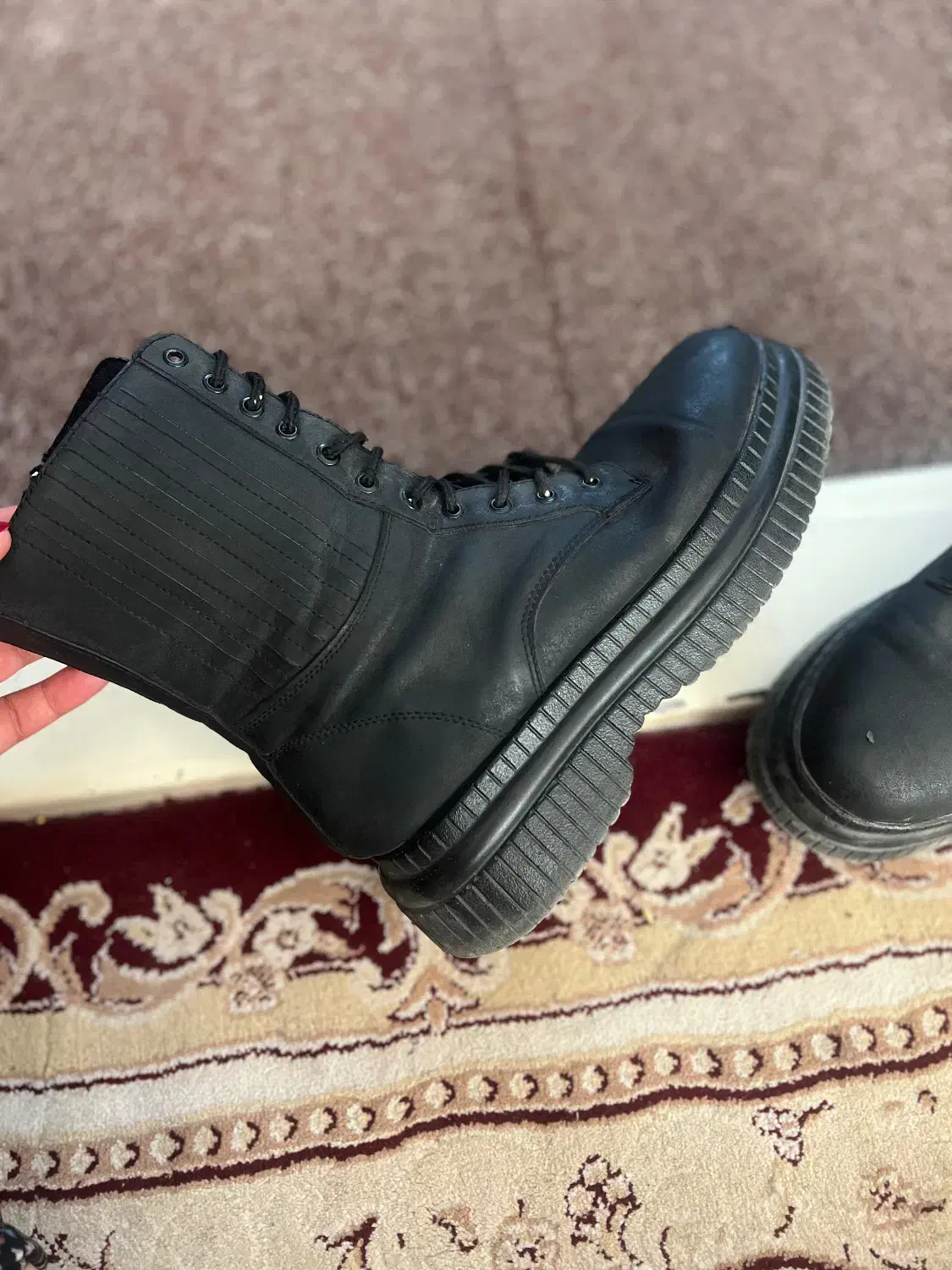 چکمه مشکی|کیف، کفش، کمربند|یزد, |دیوار