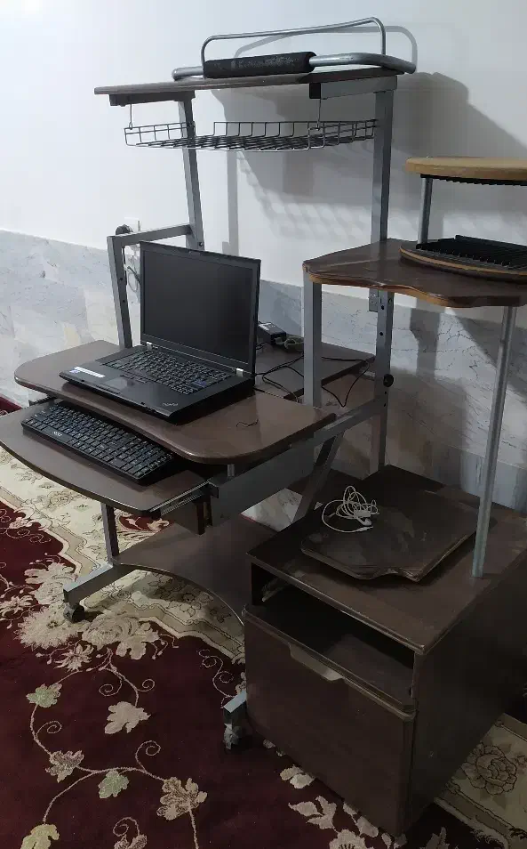 میز کامپیوتر و تحریر|میز تحریر و کامپیوتر|قائن, |دیوار