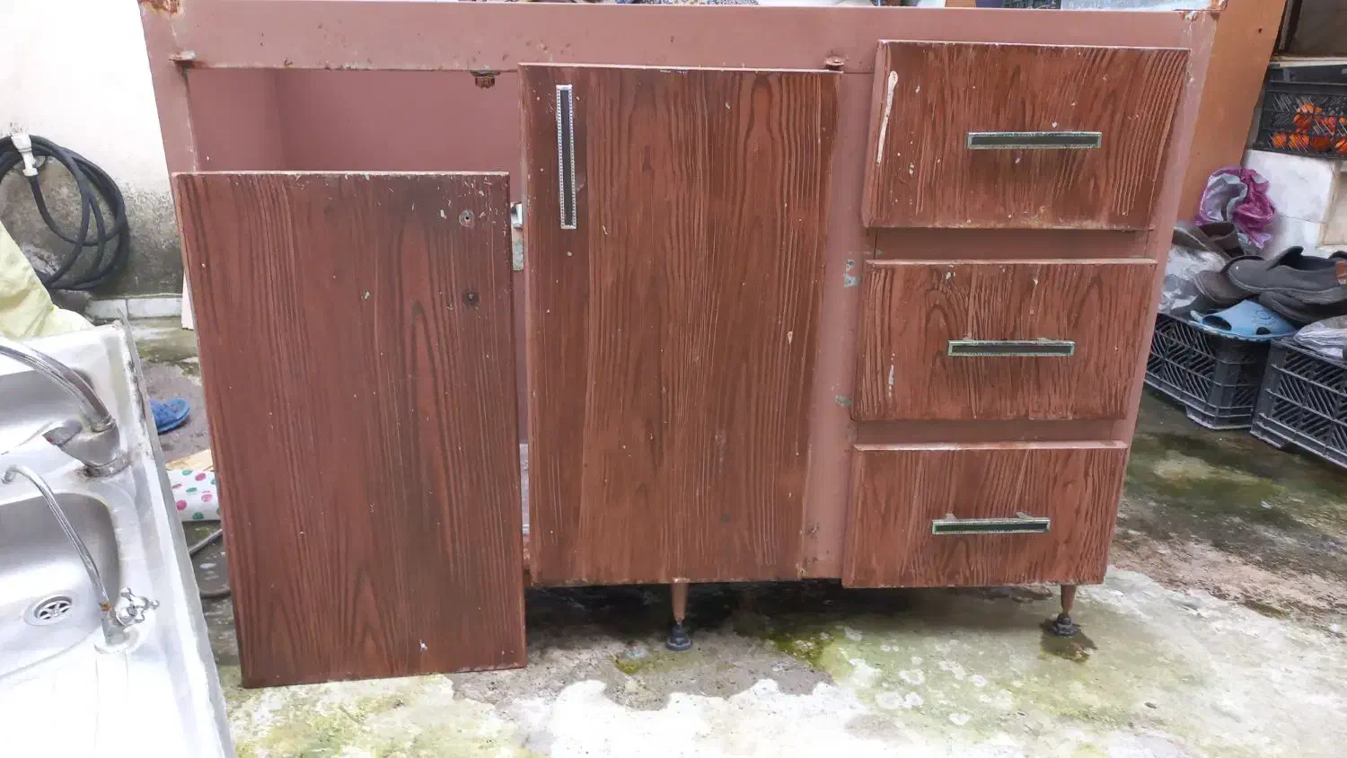 کابینت زیر سینگ و سینگ ظرفشویی|مصالح و تجهیزات ساختمان|لاهیجان, بازکیاگوراب|دیوار