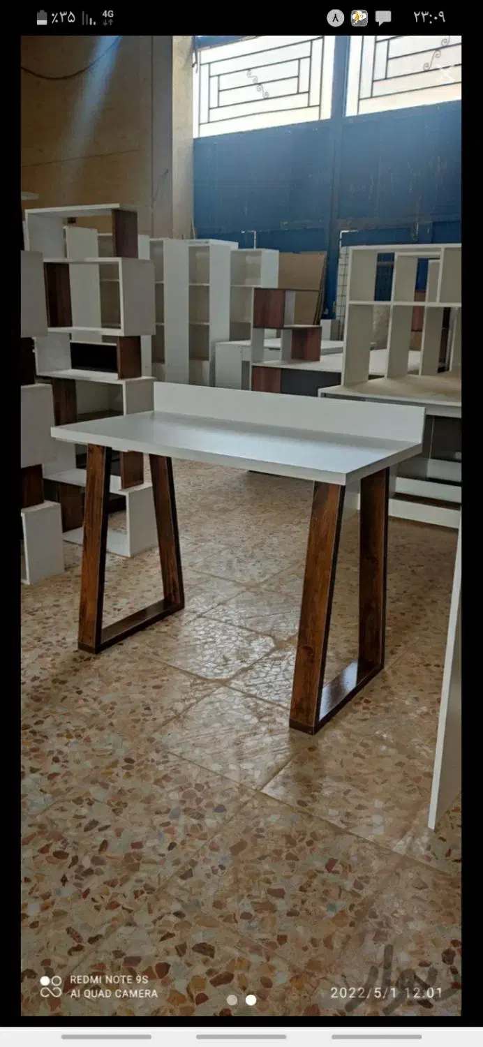 میز و صندلی تحریر|میز تحریر و کامپیوتر|شهرضا, |دیوار