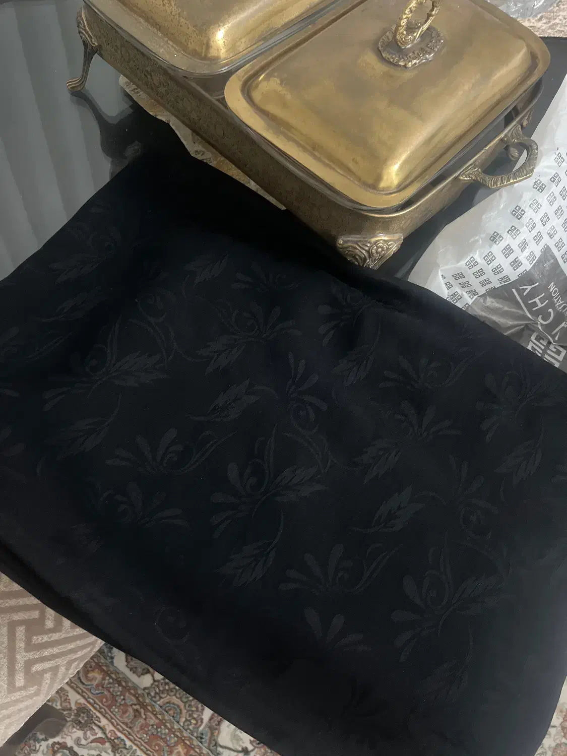 چادر مجلسی خاویاری و ابریشم نو|لباس|تهران, باغ فیض|دیوار