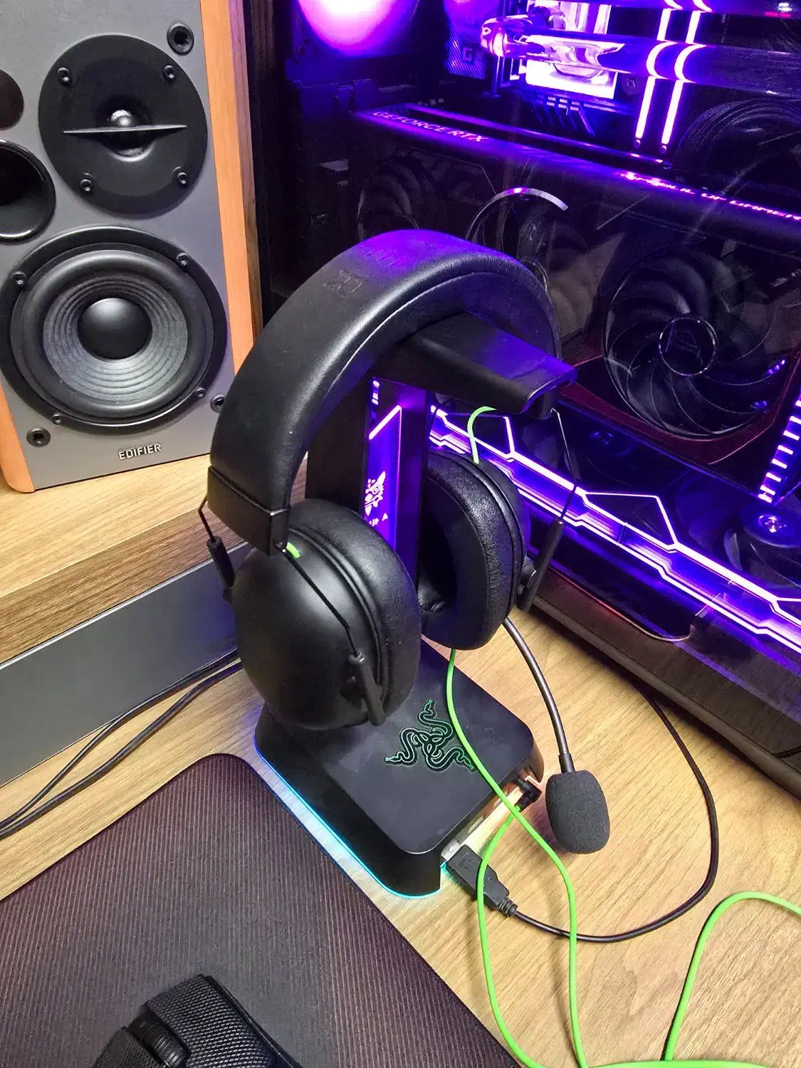 هدست ریزر گیمینگ blackshark v2|قطعات و لوازم جانبی رایانه|اصفهان, کوی میلاد|دیوار