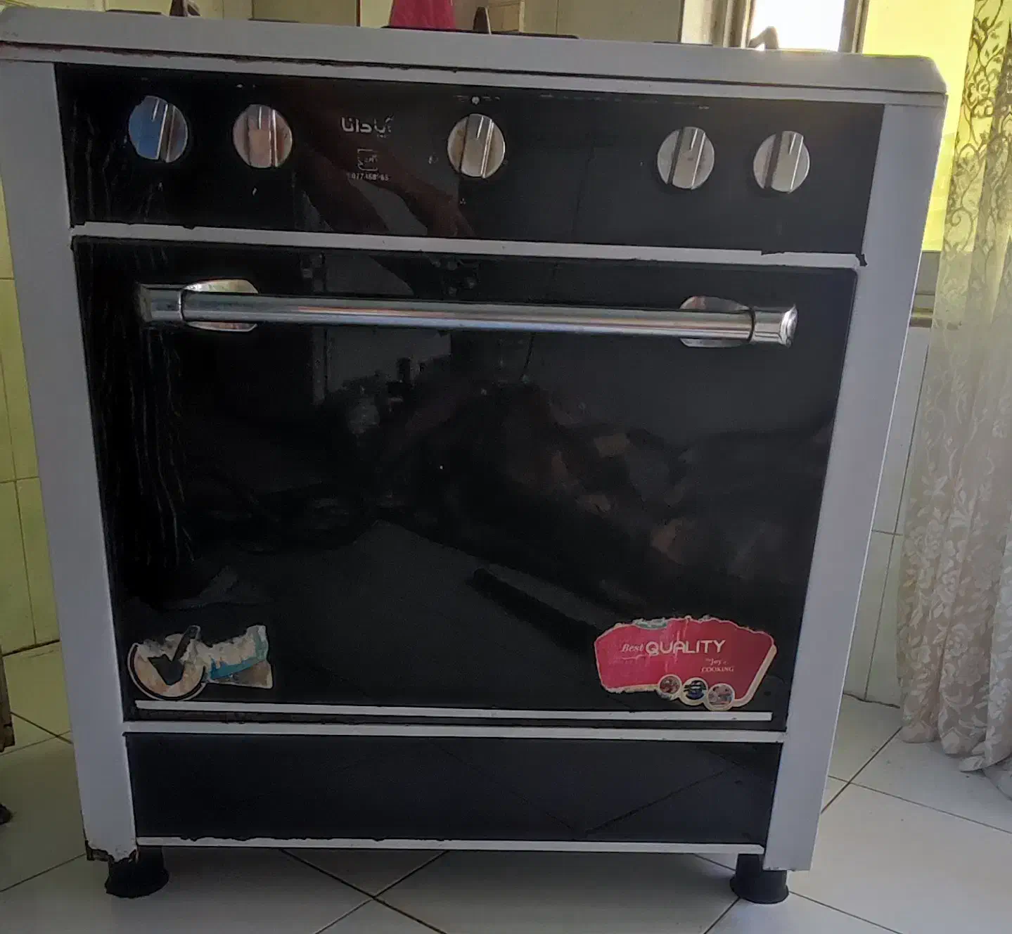 اجاق گاز طرح فر پنج شعله کاملا سالم|اجاق گاز و لوازم برقی پختوپز|گرگان, |دیوار