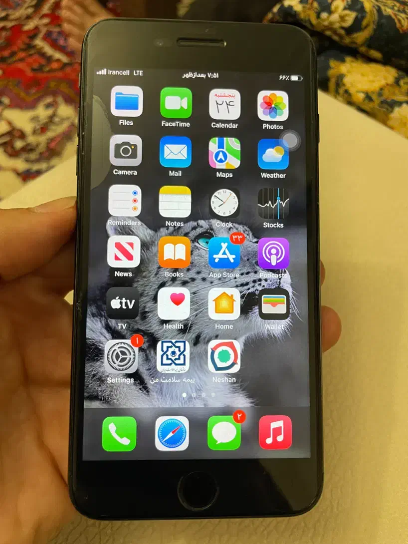 گوشی آیفون 7 پلاس ۱۲۸|موبایل|شاهین‌شهر, حافظ جنوبی|دیوار