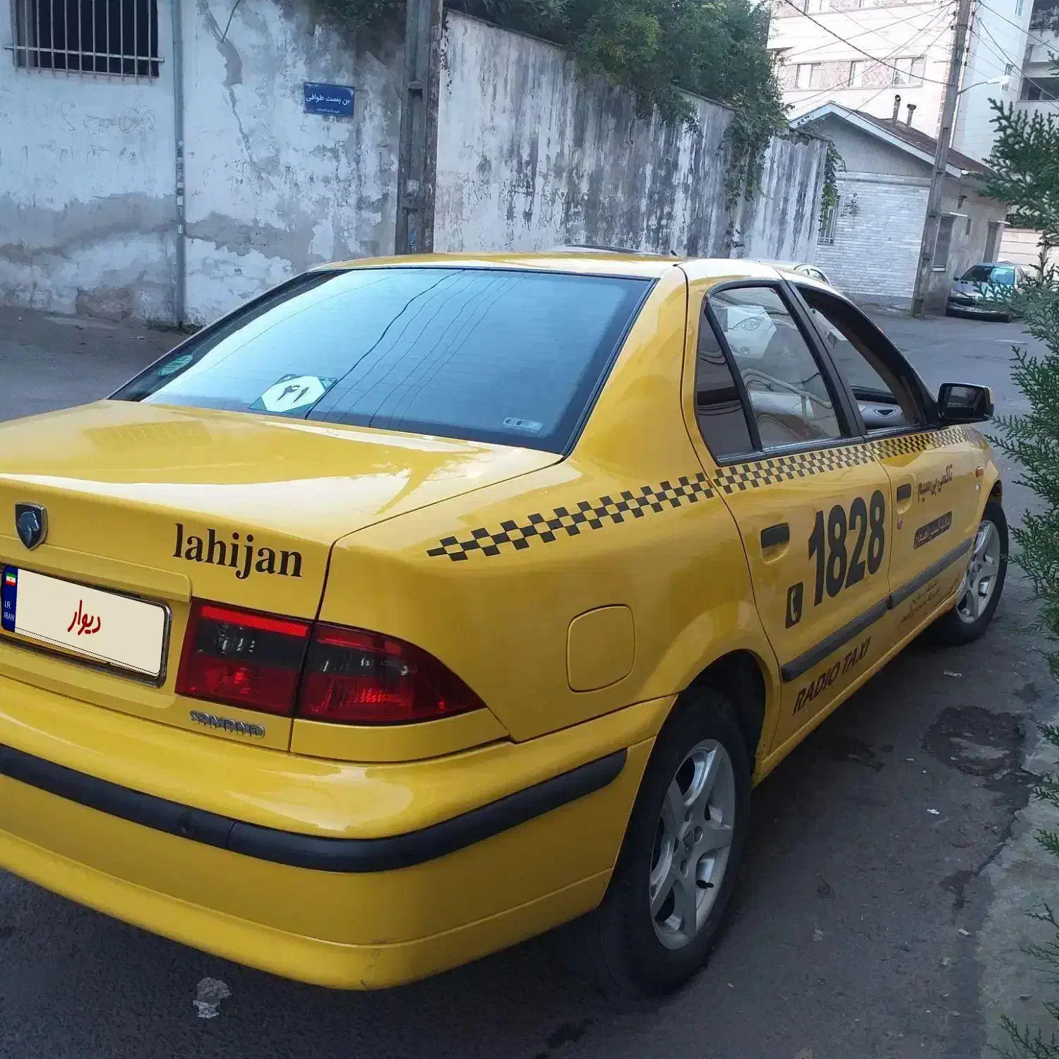 تاکسی سمند ۱۸۲۸ مدل ۹۹|خودرو سواری و وانت|لاهیجان, فیاض|دیوار