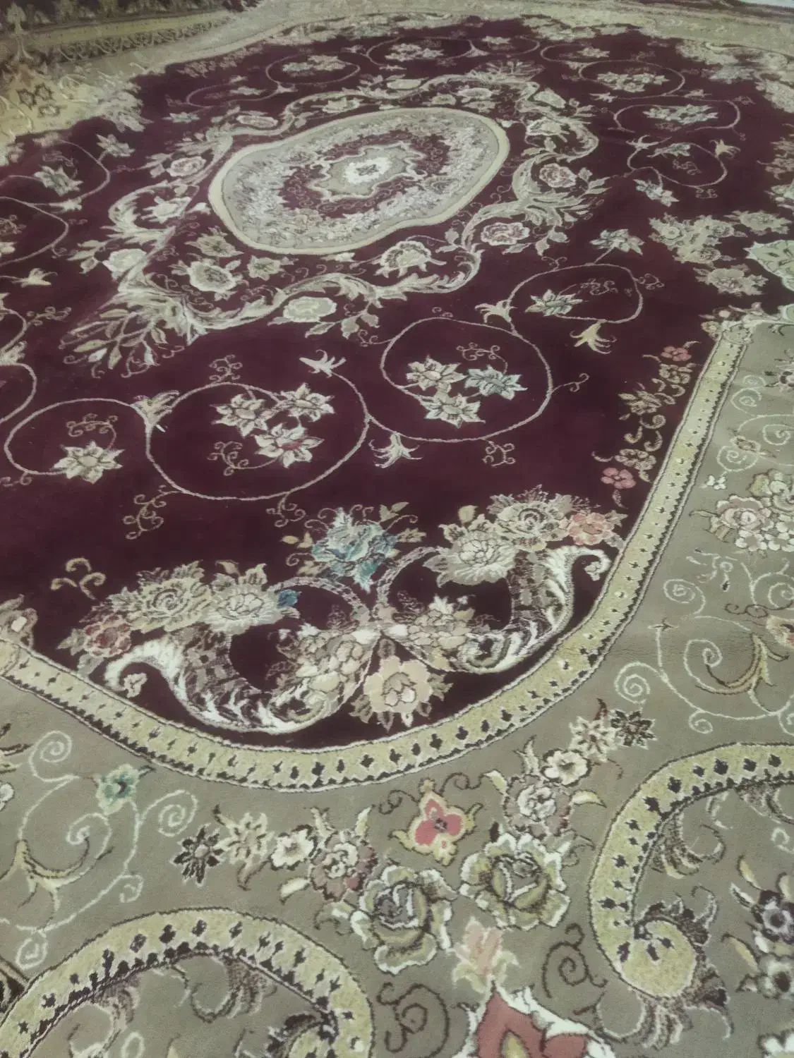 فرش ۱۲ متر جفت زرشکی|فرش|قم, شهرک سازمان آب|دیوار