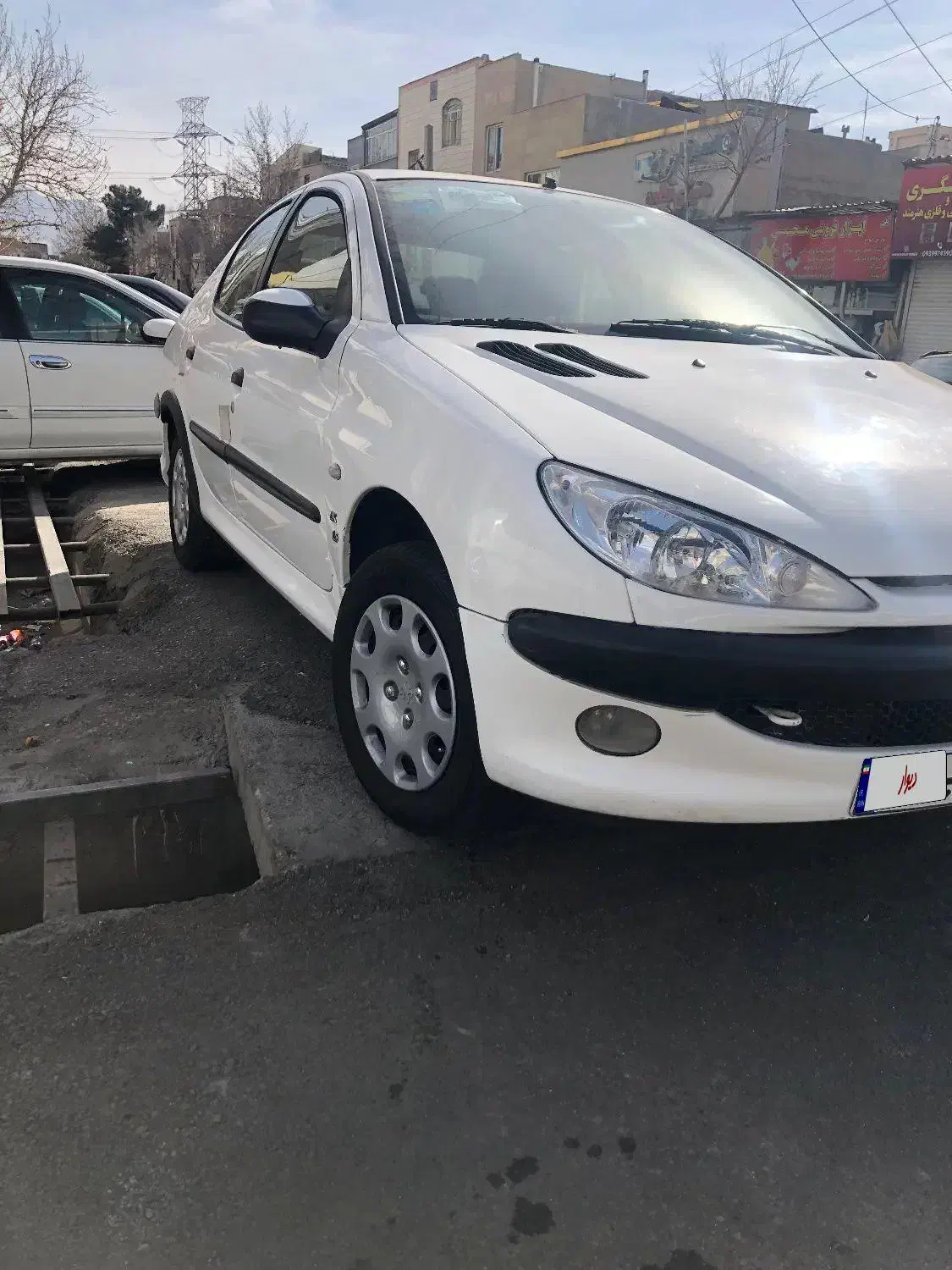 206SD V8مدل ۹۰ در حد|خودرو سواری و وانت|تهران, خاک سفید|دیوار