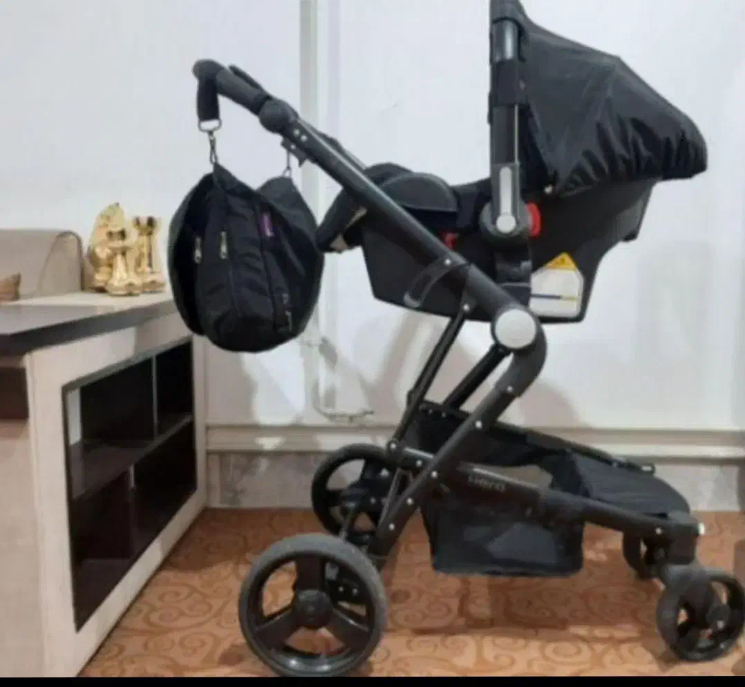 ست کالسکه و کریر وکیف بچه|کالسکه و لوازم جانبی|محمدیه-قزوین, |دیوار