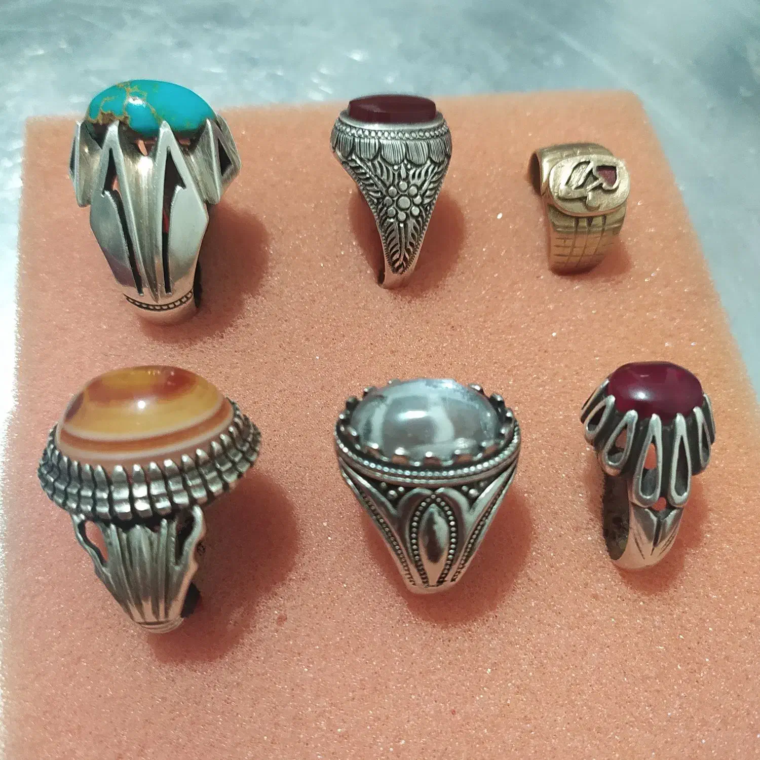 انگشتر نقره مردانه|جواهرات|تبریز, |دیوار