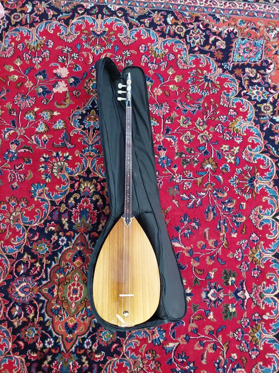 ساز باغلاما دسته بلند|سازهای سنتی|تبریز, |دیوار