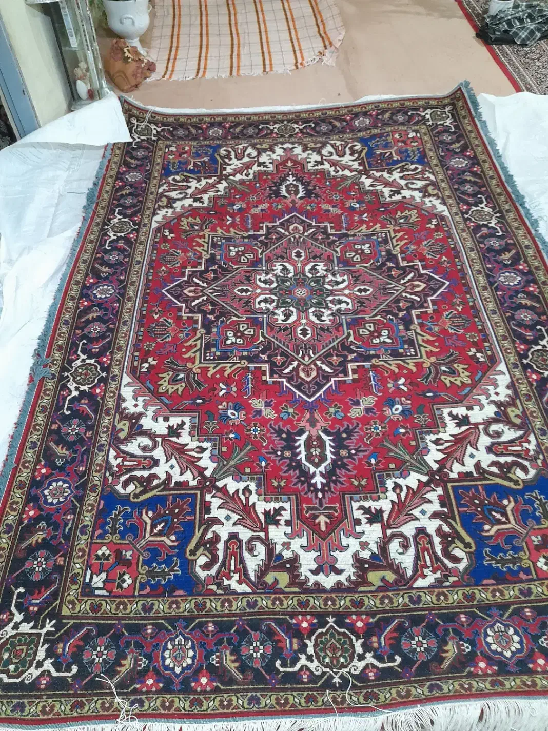 نقشه هریس تاجری|فرش|اسکو, |دیوار