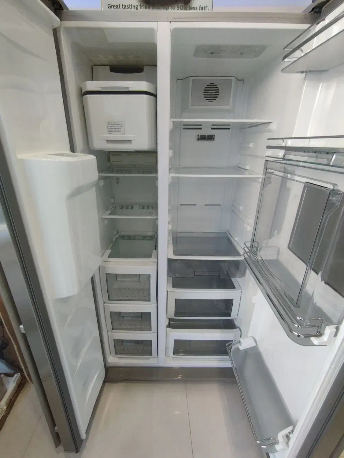 یخچال ساید بای ساید بلومبرگ اصل آلمان|یخچال و فریزر|قزوین, |دیوار