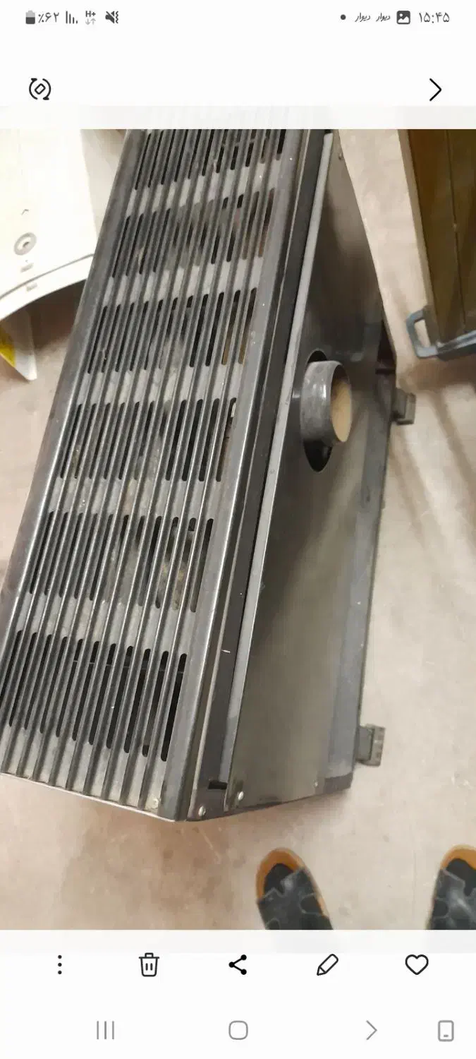 بخاری گازی مشعل گاز|بخاری، هیتر، شومینه|نسیم‌شهر, |دیوار