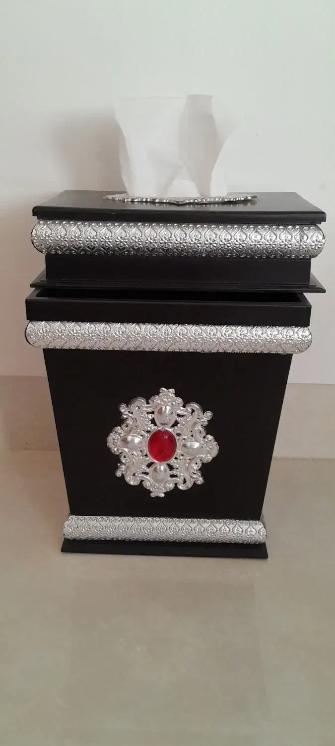 سطل و جای دستمال کاغذی|صنایع دستی و سایر لوازم تزئینی|محلات, |دیوار