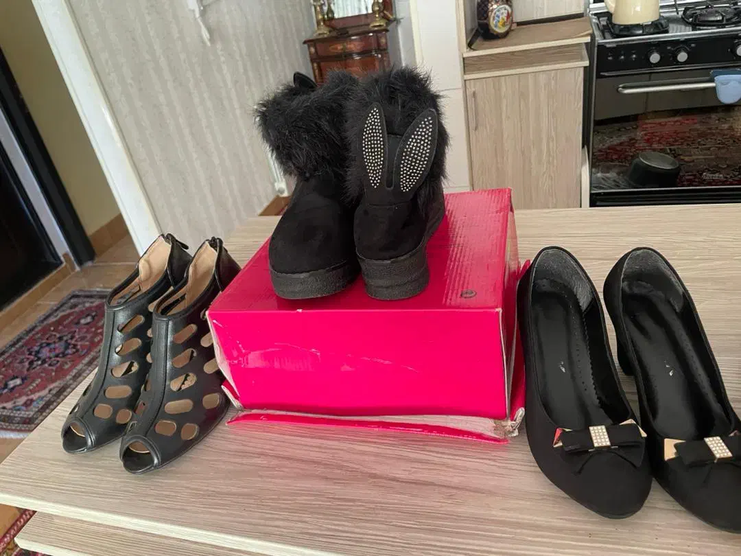 کفش زنانه|کیف، کفش، کمربند|مراغه, |دیوار