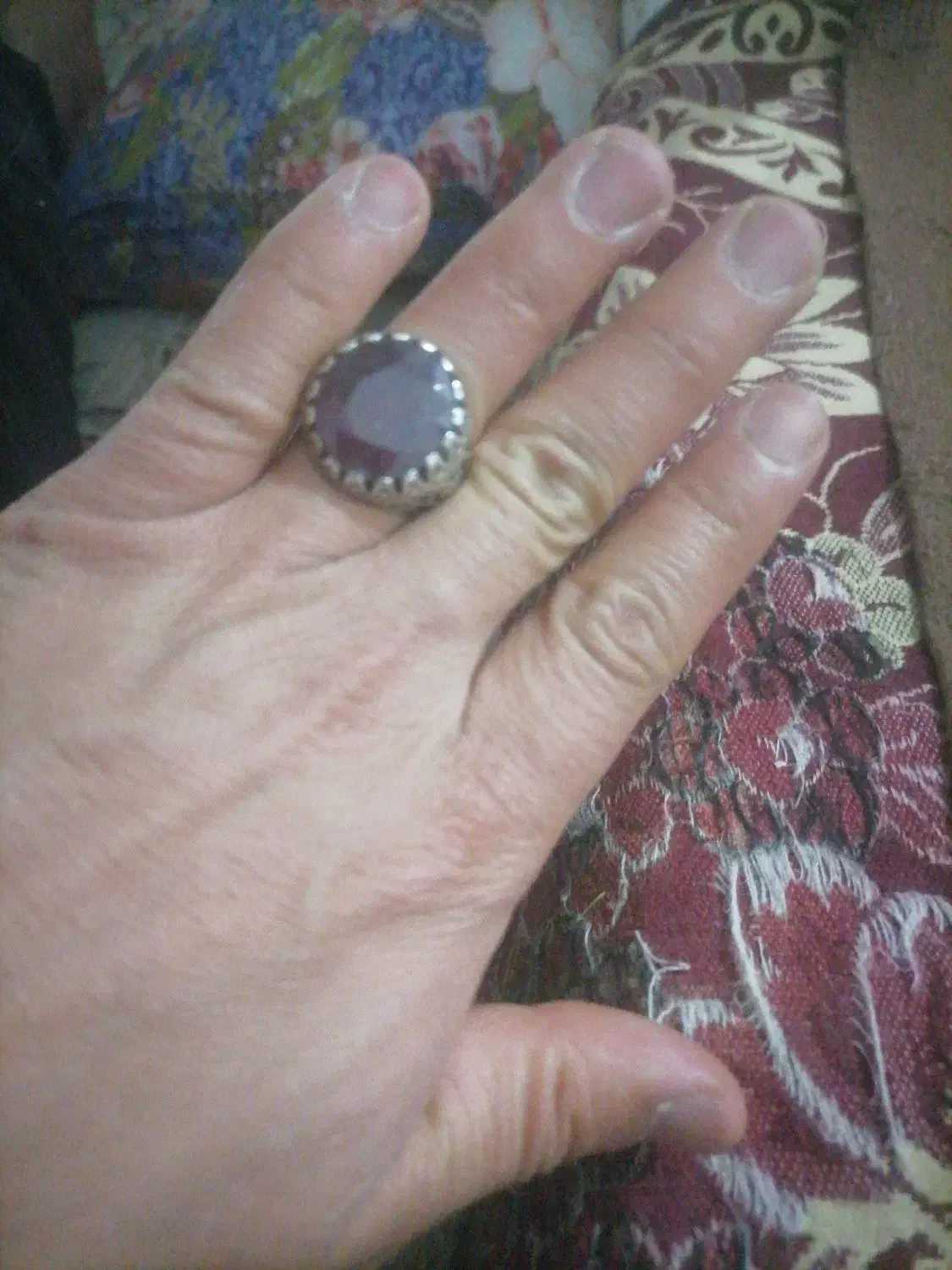 انگشتر یاقوت سرخ آفریقای|جواهرات|قنوات, |دیوار