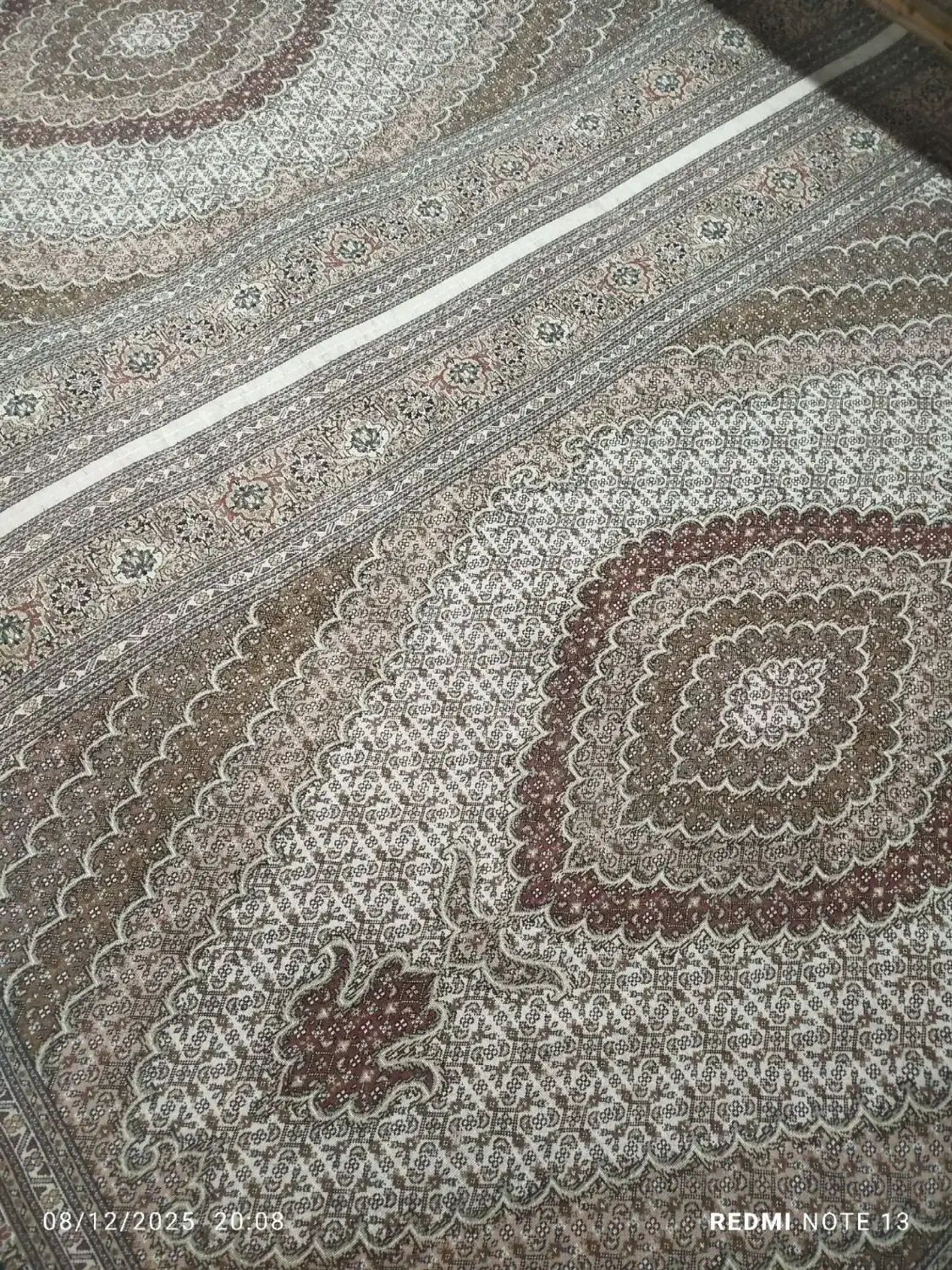 تک بوی بدون ایراد رج چهل تمام گلهاش ابریشم|فرش|تهران, فردوسی|دیوار