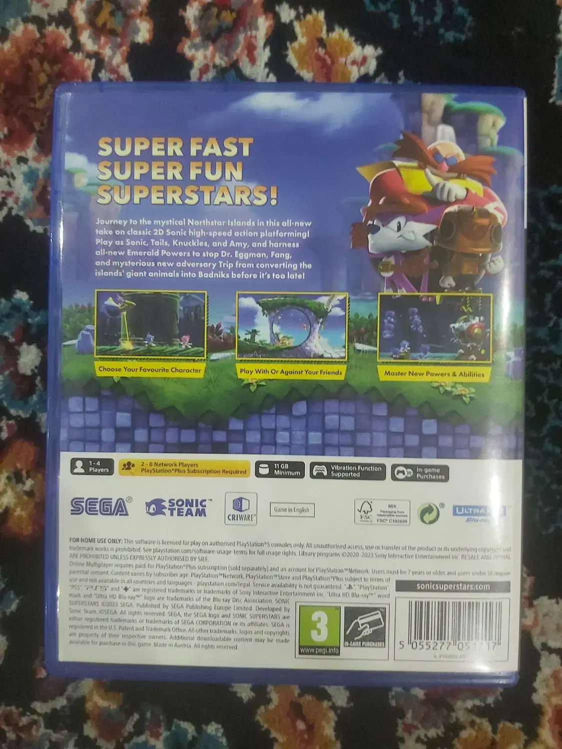 بازی Sonic superstars ps5|کنسول، بازی ویدئویی و آنلاین|رشت, فلسطین|دیوار